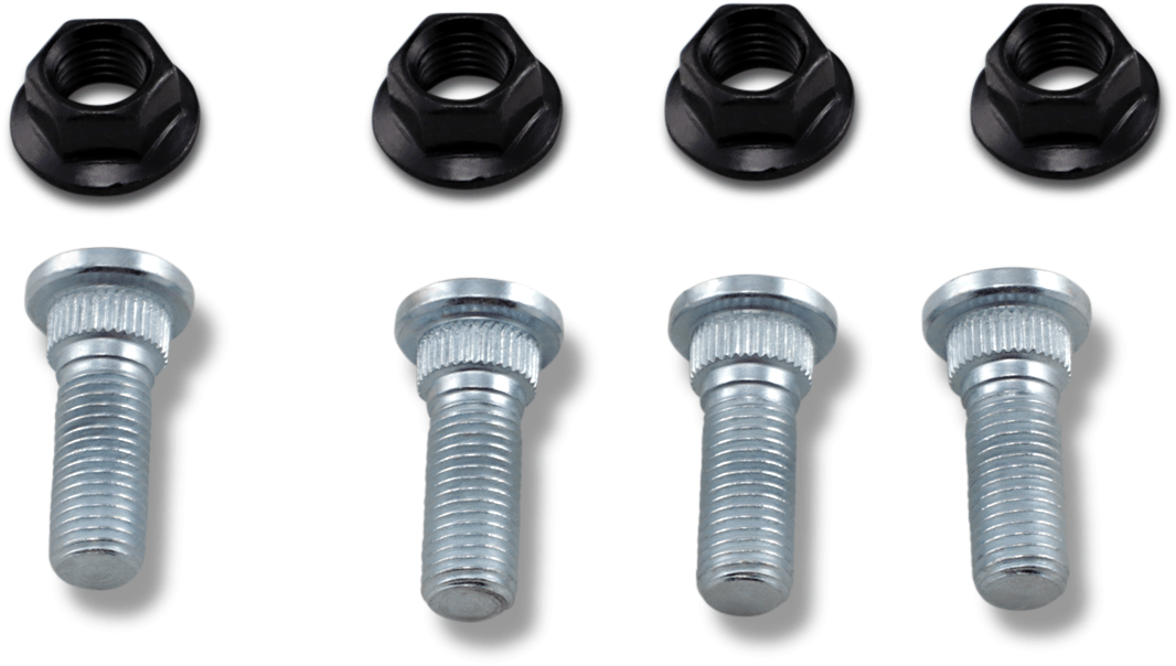 MOOSE OFFROAD Rear Wheel Stud and Nut Kit for '95-'06 Yamaha Blaster 200 - Part 85-1018 - Kelly Motorsports