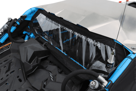 Moose Offroad Rear Windscreen for Can-Am Maverick X3 (2017-2025) - Part X3RW-11 - Kelly Motorsports