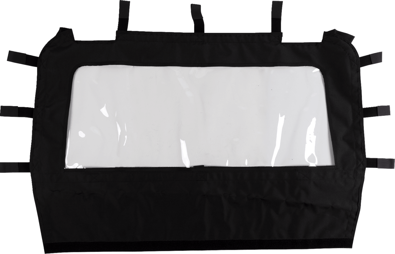 Moose Offroad Rear Windscreen for Polaris RZR '15-'23 (Part : PRZR4RW-11) - Kelly Motorsports