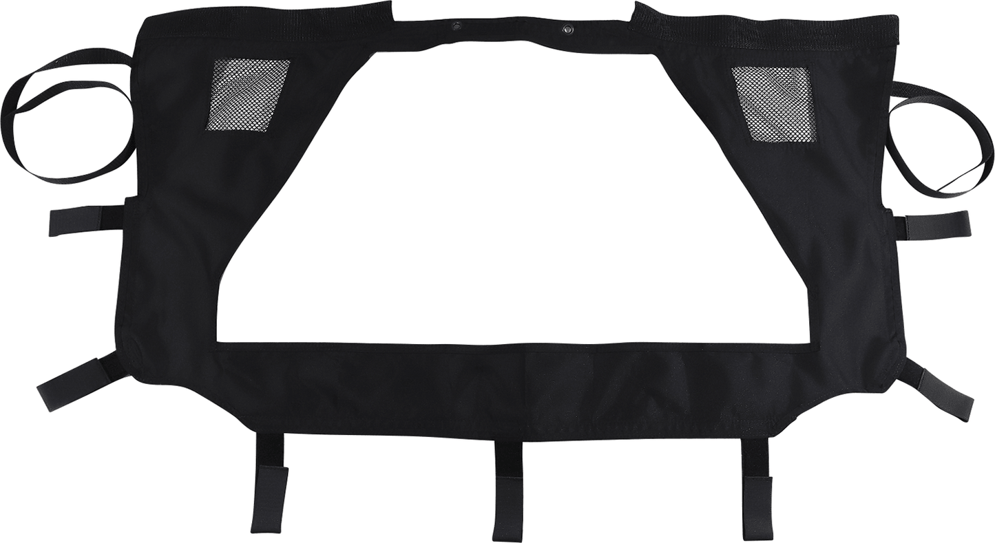 Moose Offroad Rear Windscreen for Polaris RZR 2020-2024 (Part No. PROXPRW-11) - Kelly Motorsports