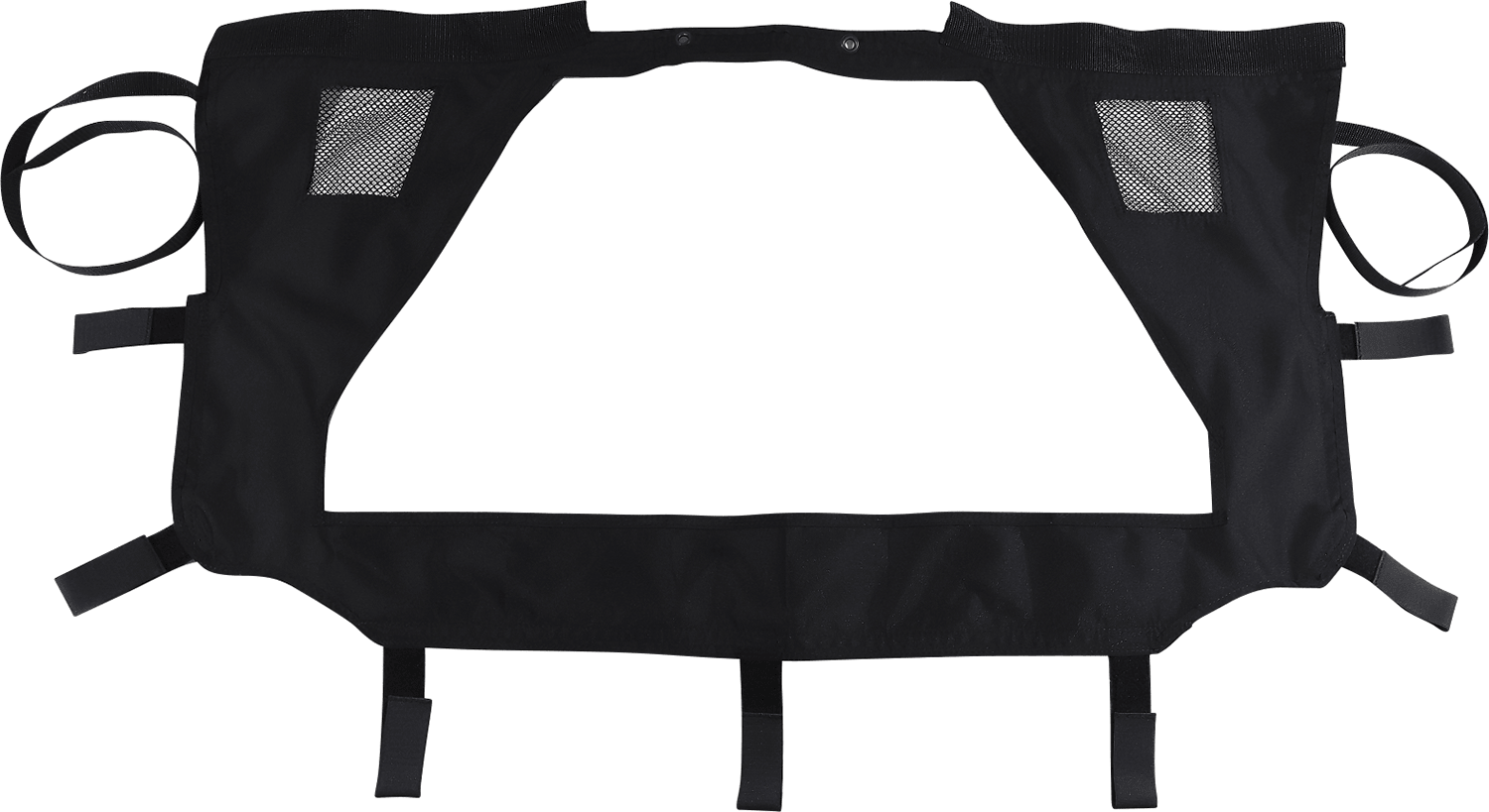 Moose Offroad Rear Windscreen for Polaris RZR 2020-2024 (Part No. PROXPRW-11) - Kelly Motorsports