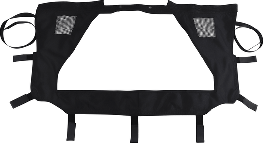 Moose Offroad Rear Windscreen for Polaris RZR 2020-2024 (Part No. PROXPRW-11) - Kelly Motorsports