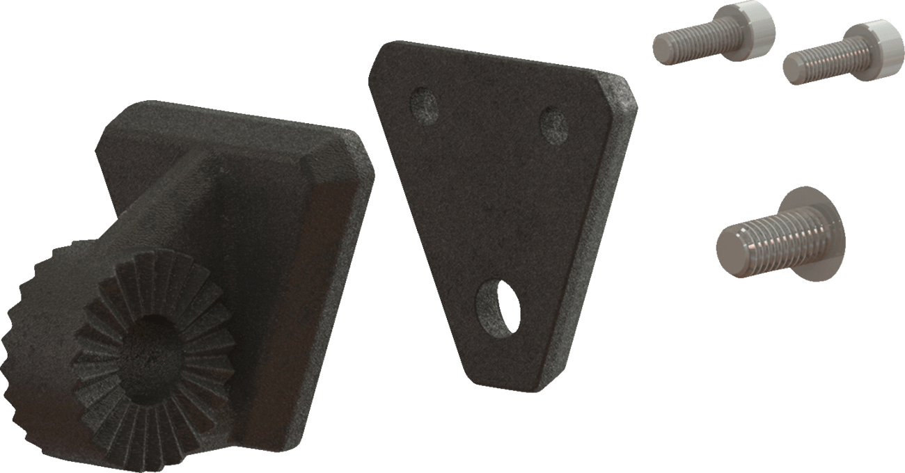 MOOSE OFFROAD Rearview Mirror Adapter for RZR, Honda, and Can-Am – Black CTR-TRITAB - Kelly Motorsports