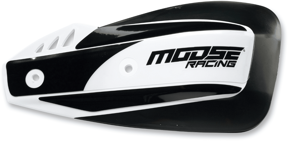 Moose Offroad Rebound Handguards 0635-1450 – Durable White Folding Shields with Aluminum Mounts - Kelly Motorsports