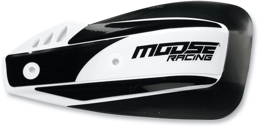 Moose Offroad Rebound Handguards 0635-1450 – Durable White Folding Shields with Aluminum Mounts - Kelly Motorsports