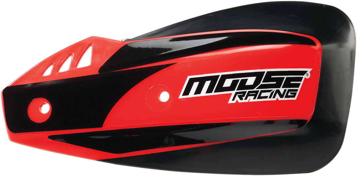 Moose Offroad Rebound Handguards with Mounts for Dirt Bikes and ATVs - Red 0635-1449 - Kelly Motorsports