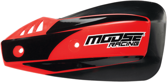 Moose Offroad Rebound Handguards with Mounts for Dirt Bikes and ATVs - Red 0635-1449 - Kelly Motorsports