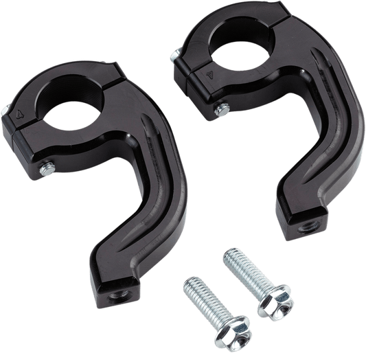 MOOSE OFFROAD Replacement Contour Handguard Inner Mount Clamp for Pro Taper - Black (Part 50-214B) - Kelly Motorsports