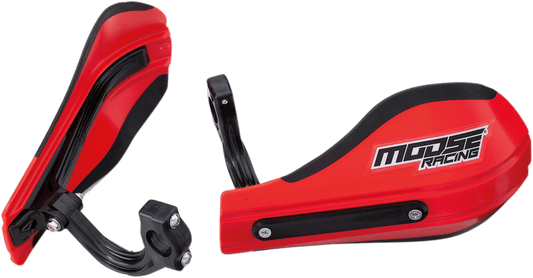 Moose Offroad Roost 2 Handguards - Red (Part Number 53-226) - Kelly Motorsports
