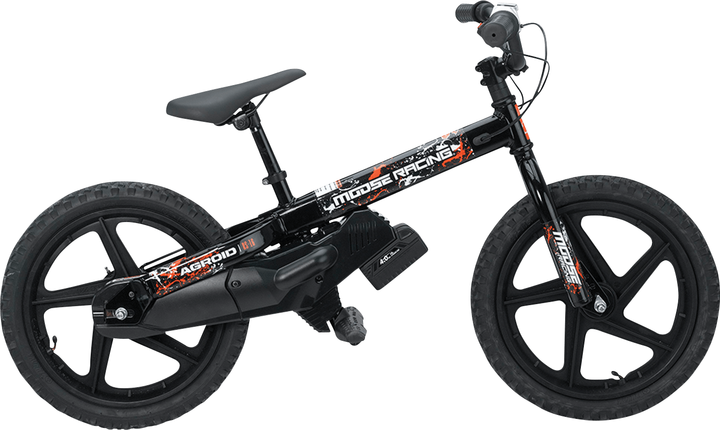 Moose Offroad RS-16 E-Bike Graphic Kit - Agroid Orange (Part Number: X01-O9101O) - Kelly Motorsports