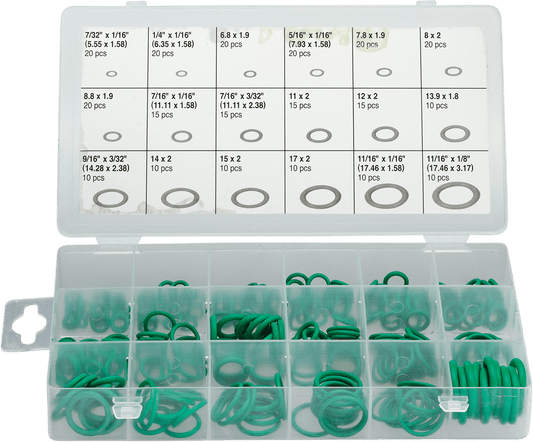 Moose Offroad S.A.E./Metric O-Ring Kit 206-5201 – 270 Pieces for Motorcycle, ATV, UTV, PWC, and Snowmobile Repair - Kelly Motorsports