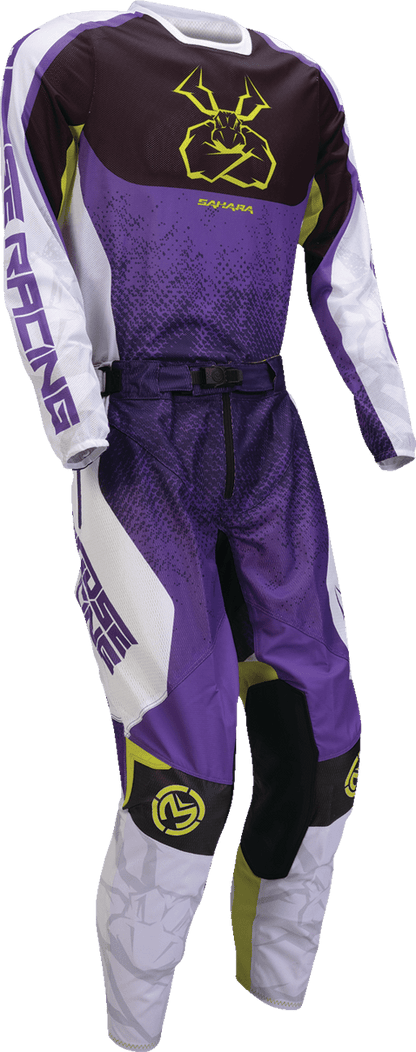 MOOSE OFFROAD Sahara Jersey - Purple/Hi-Viz, Part No. 2910-8345, XS - Kelly Motorsports
