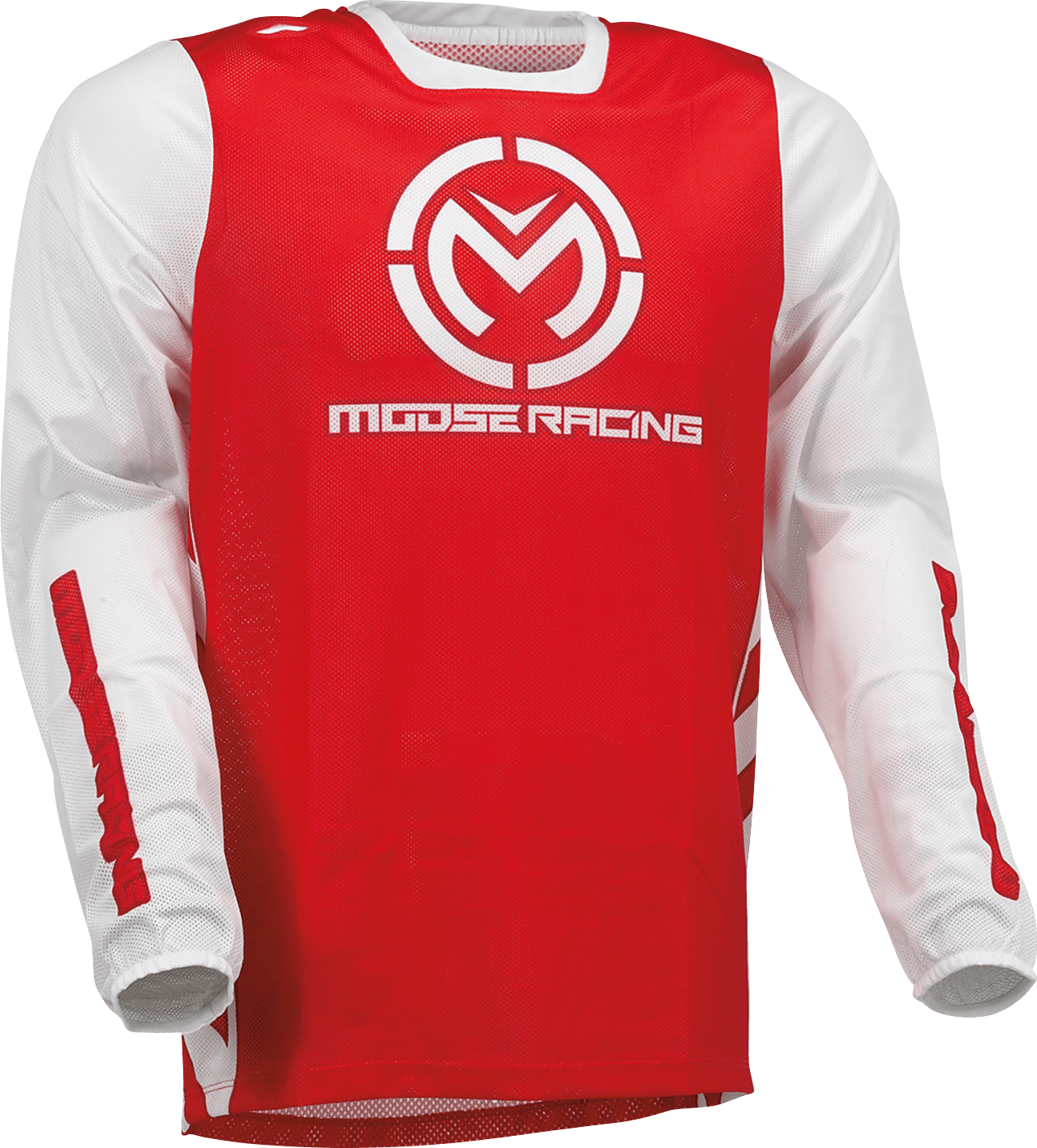 MOOSE OFFROAD Sahara Jersey - Red/White, Part Number 2910-7427, Medium - Kelly Motorsports