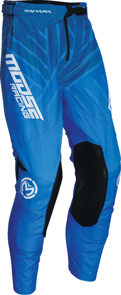 MOOSE Offroad Sahara Pants - Blue, US 34, Part Number 2901-11439 - Kelly Motorsports