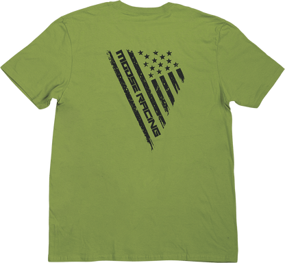 MOOSE OFFROAD Salute T-Shirt - Olive - Large by Moose Offroad, Part Number 3030-22720 - Kelly Motorsports