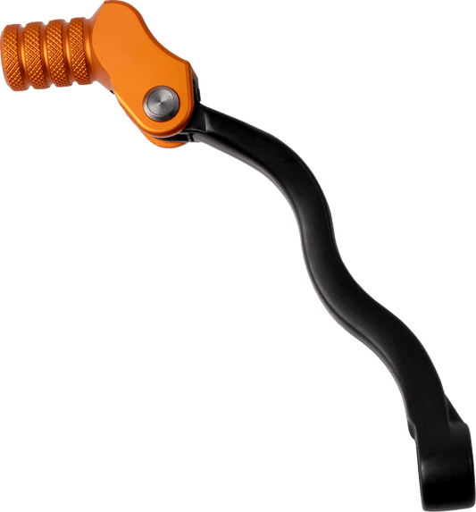 MOOSE OFFROAD Shifter Lever with Orange Finish and 20mm Offset for KTM – Part Number 81-0565-10-40 - Kelly Motorsports
