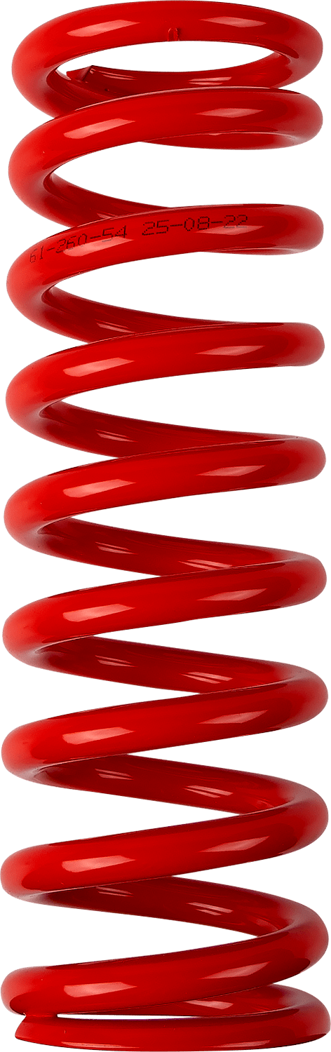 Moose Offroad Shock Spring 1312-0972 – 61mm OD, 54 N/mm Spring Rate, Red - Kelly Motorsports