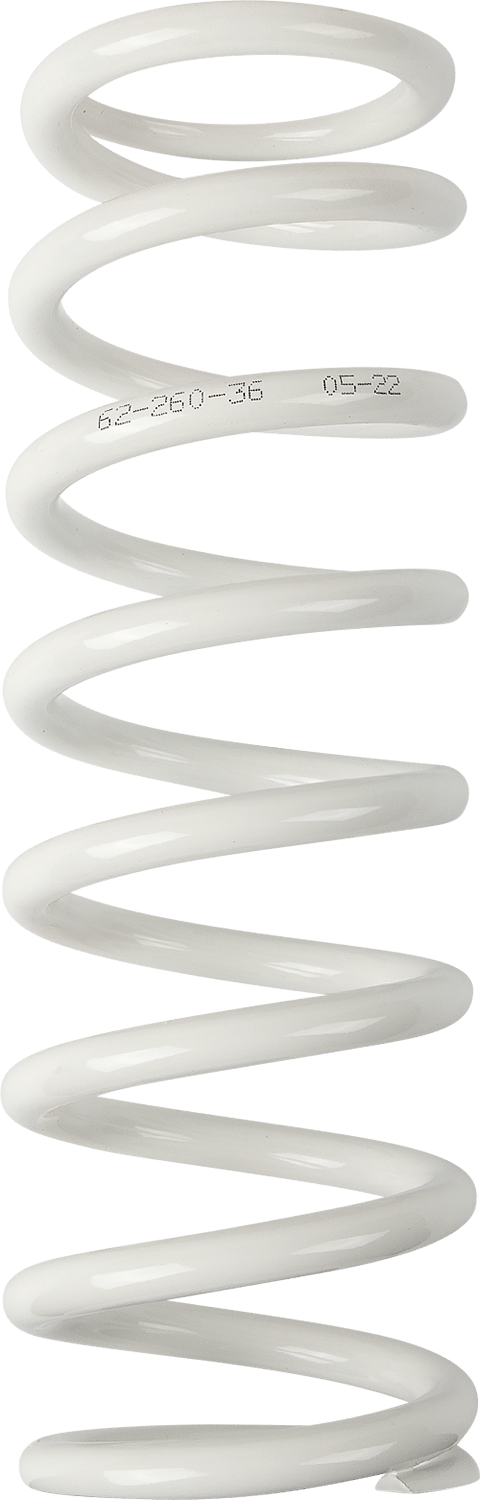 Moose Offroad Shock Spring 1312-0976 - 63mm OD, 36 N/mm, White - Kelly Motorsports