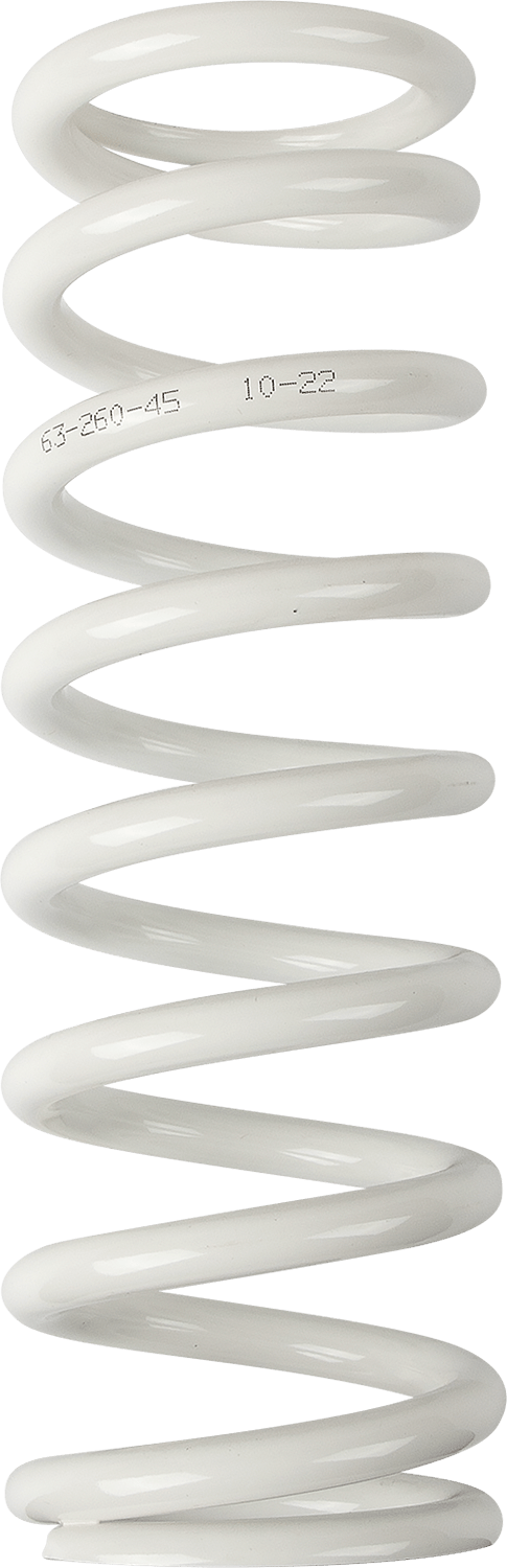 Moose Offroad Shock Spring 1312-0979 - 63mm OD, 45 N/mm, White - Kelly Motorsports