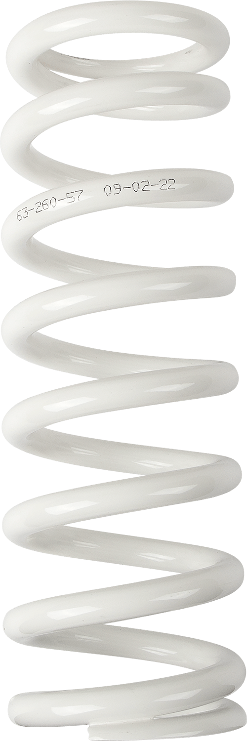 Moose Offroad Shock Spring 1312-0983 – 63mm OD, 57 N/mm, White - Kelly Motorsports
