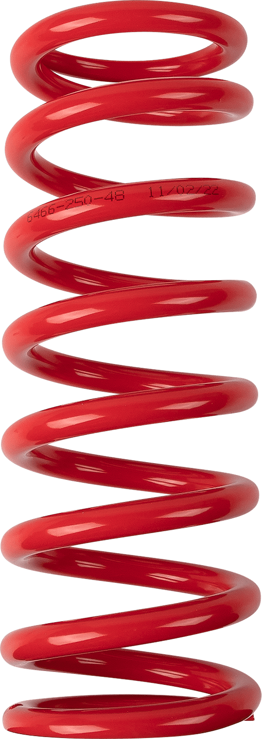 Moose Offroad Shock Spring 1312-0989 – 64/66 mm OD, 48 N/mm, Red - Kelly Motorsports