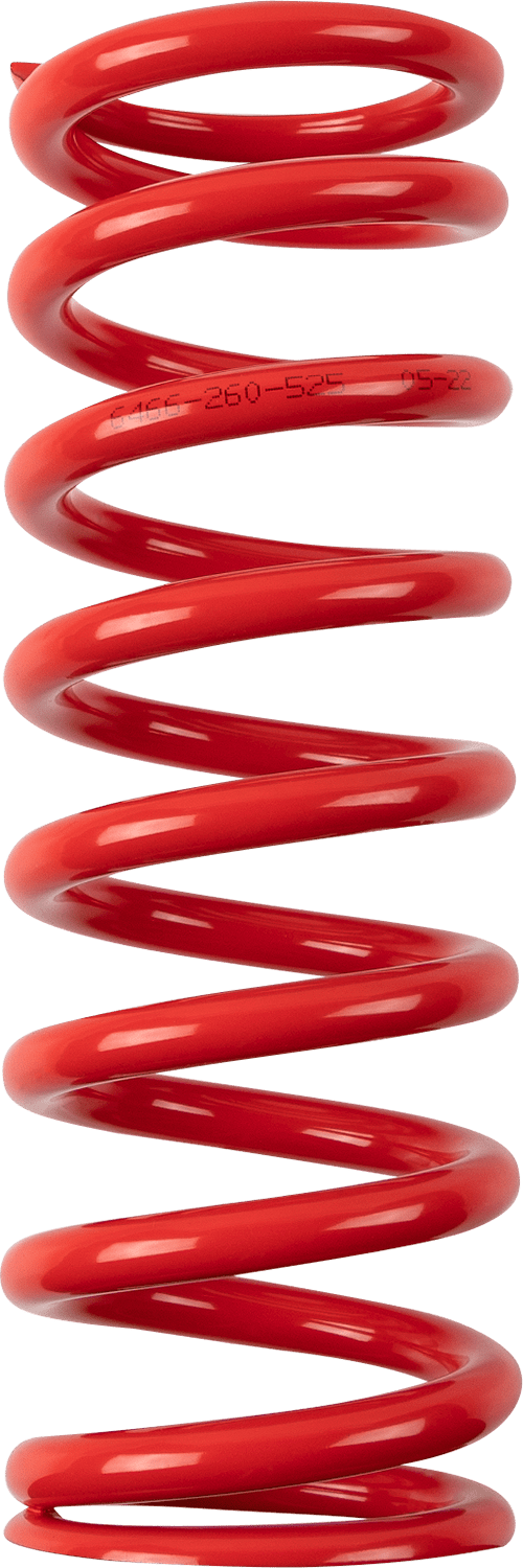 MOOSE OFFROAD Shock Spring 1312-0999 – 64/66 mm OD, 52.5 N/mm, Red - Kelly Motorsports