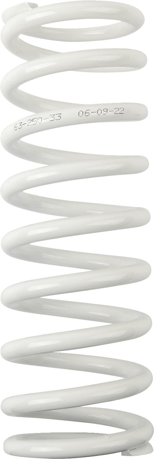 MOOSE OFFROAD Shock Spring 1312-1028 – 63mm OD, 33 N/mm, White - Kelly Motorsports