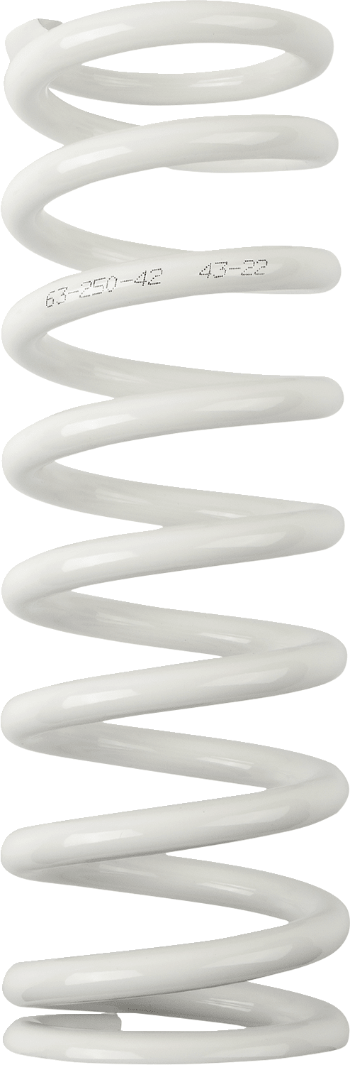 MOOSE Offroad Shock Spring 1312-1031 – 63 mm OD, 42 N/mm, White - Kelly Motorsports