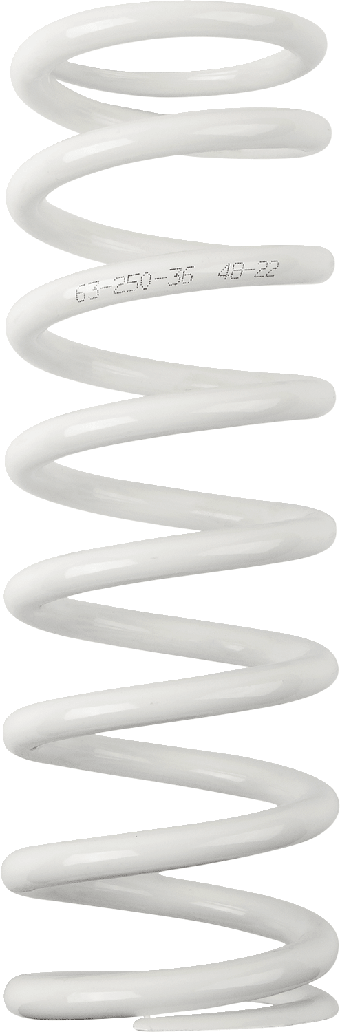 MOOSE Offroad Shock Spring 63mm OD, 36 N/mm, White – Part 1312-1029 - Kelly Motorsports