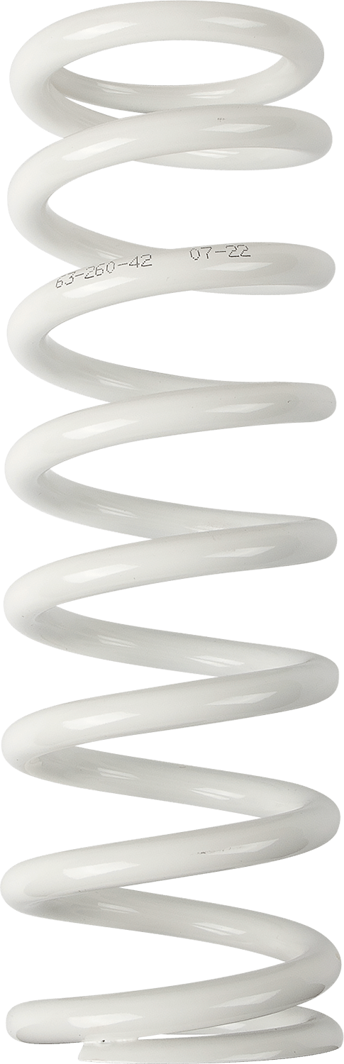 Moose Offroad Shock Spring 63mm OD, 42 N/mm, White – Part Number 1312-0978 - Kelly Motorsports