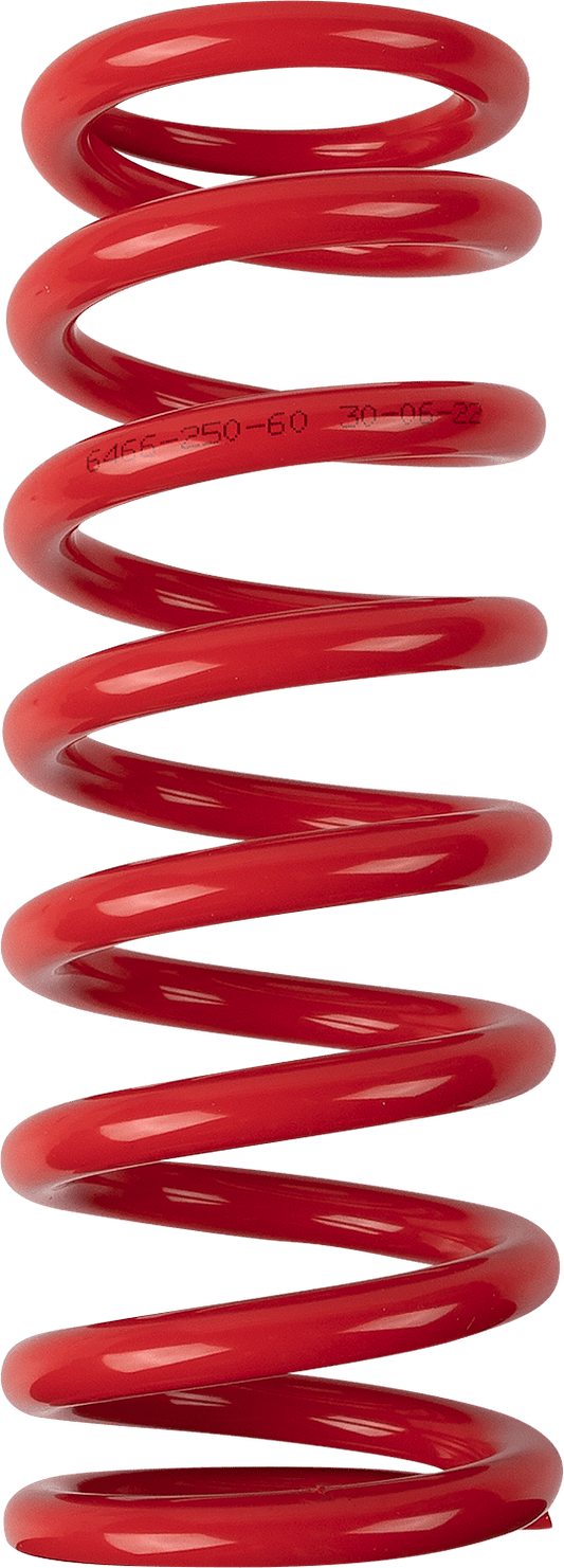 Moose Offroad Shock Spring 64/66 mm OD - 60 N/mm Red, Part Number 1312-0993 - Kelly Motorsports