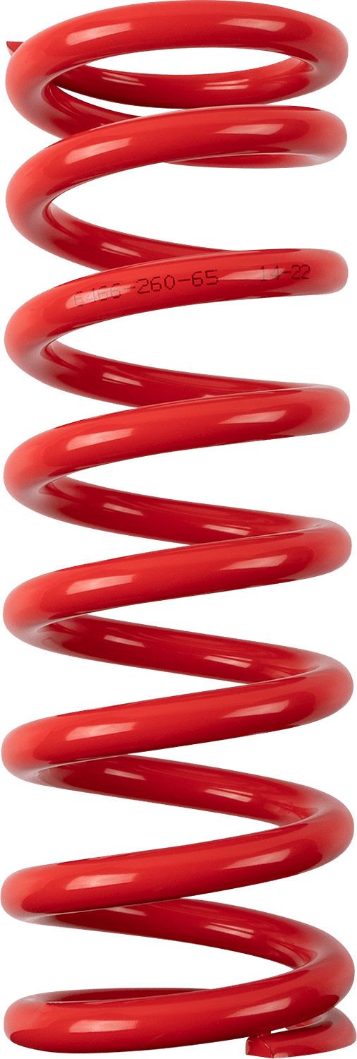 Moose Offroad Shock Spring 64/66 mm OD, 65 N/mm, Red - Part Number 1312-1004 - Kelly Motorsports