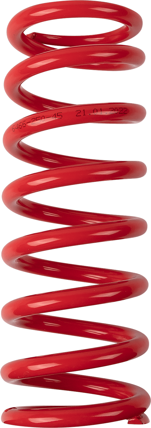 Moose Offroad Shock Spring 64/66mm OD - 45 N/mm, Red - Part 1312-0988 - Kelly Motorsports