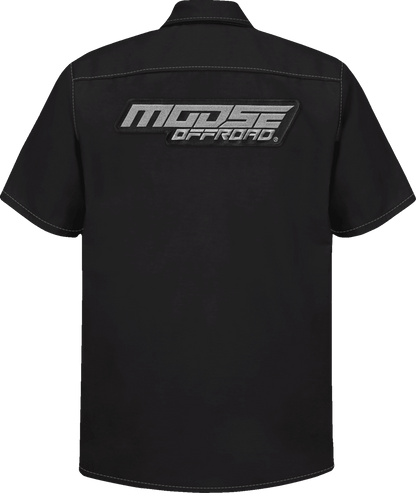 Moose Offroad Shop Shirt - Black, 3XL - MRS01S8BCH3R - Kelly Motorsports
