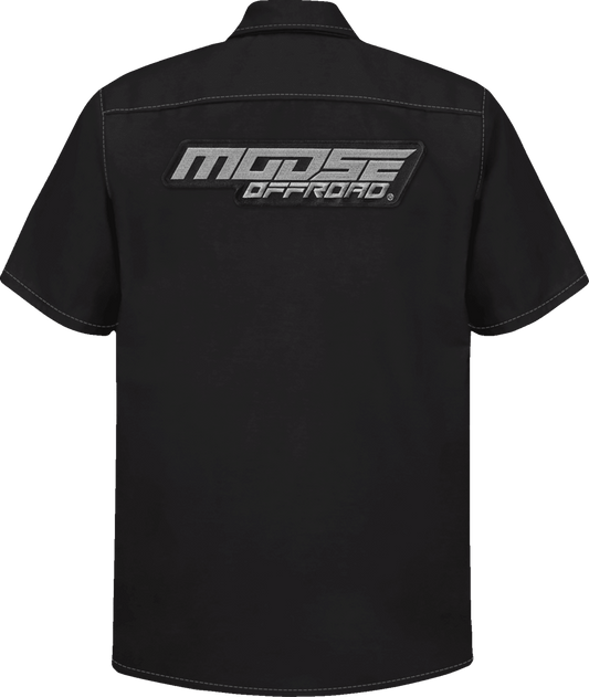 Moose Offroad Shop Shirt - Black, 3XL - MRS01S8BCH3R - Kelly Motorsports