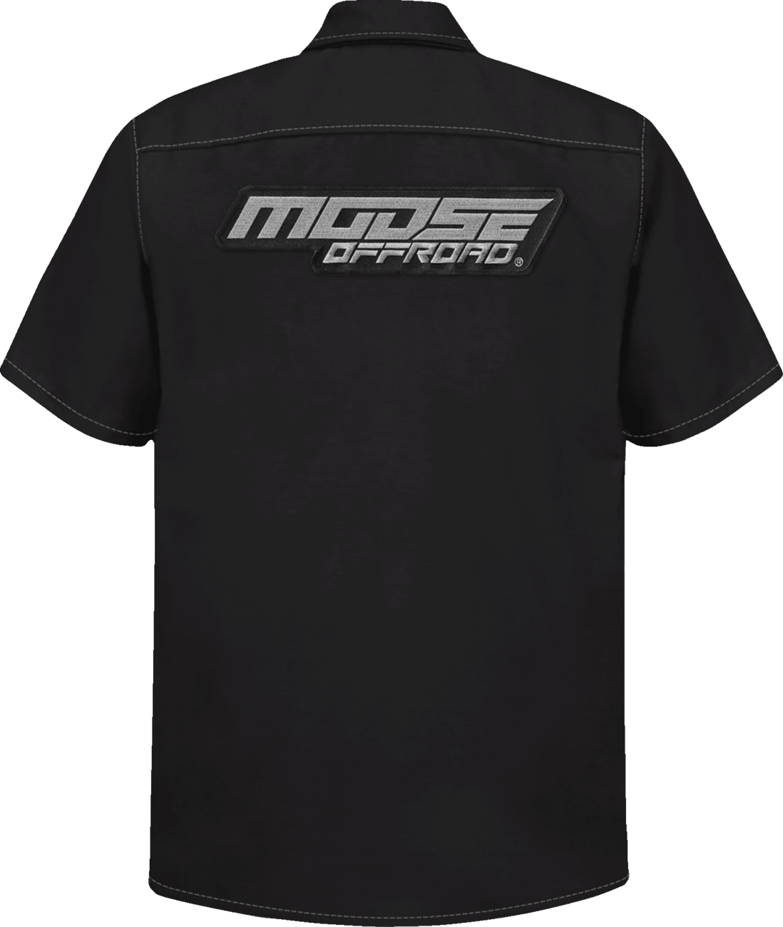 Moose Offroad Shop Shirt by Moose Offroad - Black, Small, Part Number MRS01S8BCHSR - Kelly Motorsports