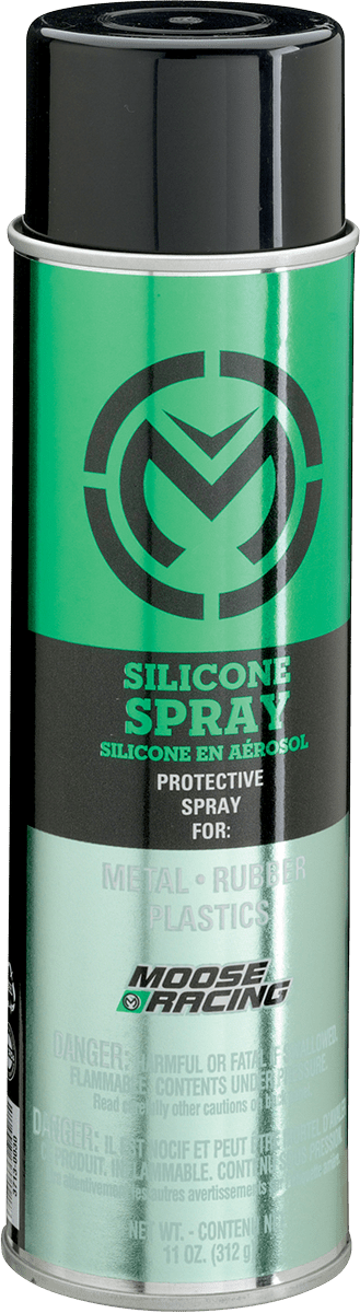 Moose Offroad Silicone Detailer - 11 oz. Aerosol MADS241211 for High-Gloss Finish on Plastic, Vinyl, and More - Kelly Motorsports