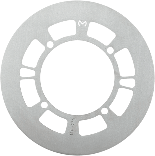 Moose Offroad Solid Rotor 150-068S – Heavy-Duty Stainless Steel Brake Rotor for Muddy Conditions - Kelly Motorsports