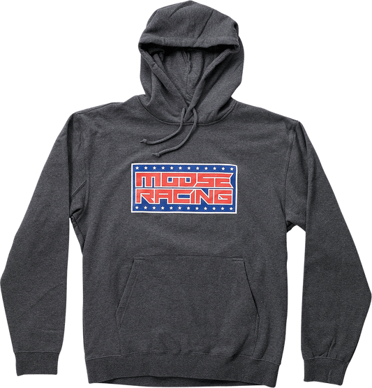 Moose Offroad Spangled Hoodie Gray Medium - Part Number 3050-5875 - Kelly Motorsports