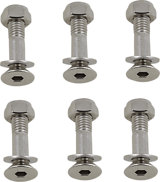MOOSE OFFROAD Sprocket Bolt Kit for Honda O39-1401 - Metric Grade 10 Steel Bolts & Fuji-Lock Nuts - Kelly Motorsports