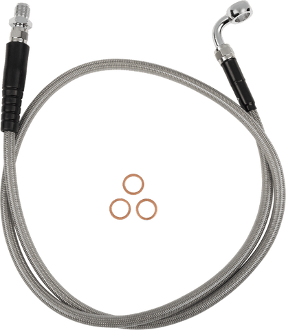MOOSE OFFROAD Stainless Steel Braided Clutch Line for Beta B05-3-012/P - Kelly Motorsports