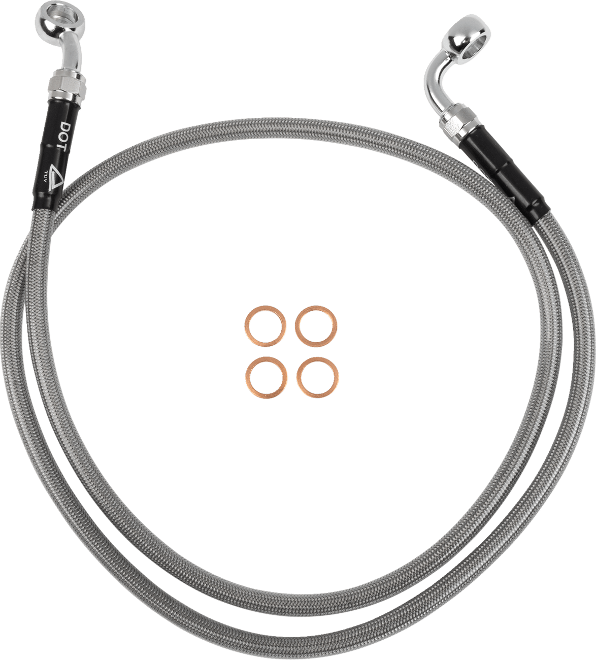 MOOSE OFFROAD Stainless Steel Braided Clutch Line for Beta B05-3-013/P - Kelly Motorsports