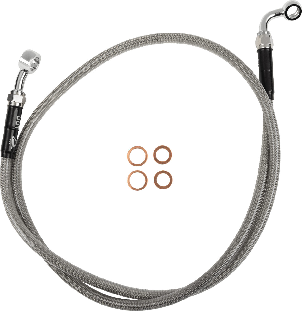 MOOSE OFFROAD Stainless Steel Braided Clutch Line for Gas Gas and Husqvarna – Part H01-3-021/P - Kelly Motorsports