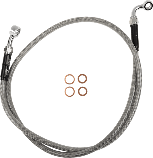 MOOSE OFFROAD Stainless Steel Braided Clutch Line for Gas Gas and Husqvarna – Part H01-3-021/P - Kelly Motorsports