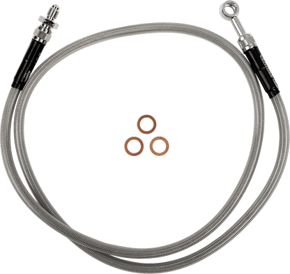 MOOSE OFFROAD Stainless Steel Braided Clutch Line for TC/SX 85 – Part K01-3-032/P - Kelly Motorsports