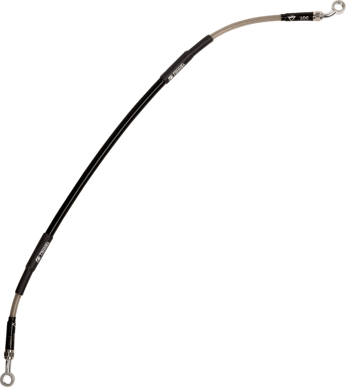 MOOSE Offroad Stainless Steel Brake Line H02-2-048/P for Enhanced Braking Performance - Kelly Motorsports