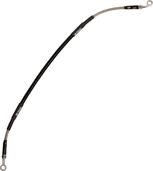 MOOSE Offroad Stainless Steel Brake Line H02-2-048/P for Enhanced Braking Performance - Kelly Motorsports