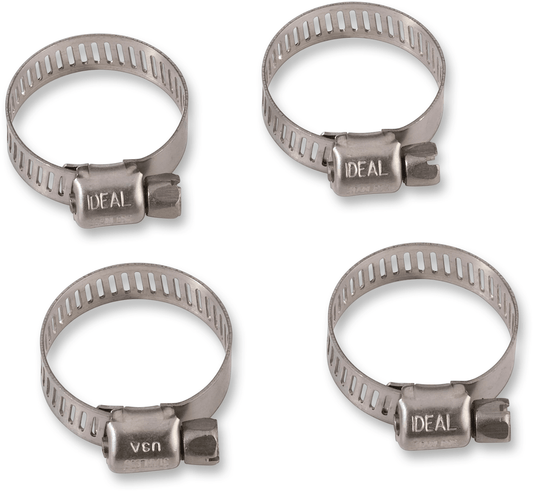 Moose Offroad Stainless Steel Hose Clamp 19-44 mm - 4 Pack, Part Number 114-6420 - Kelly Motorsports