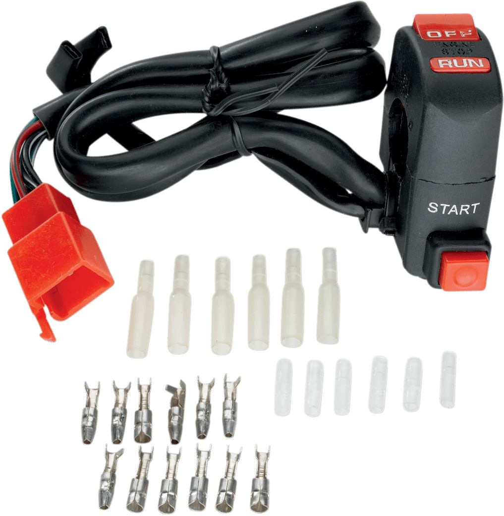 MOOSE OFFROAD Start/Stop Switch Assembly for XR650 - Part Number 795-3513 - Kelly Motorsports