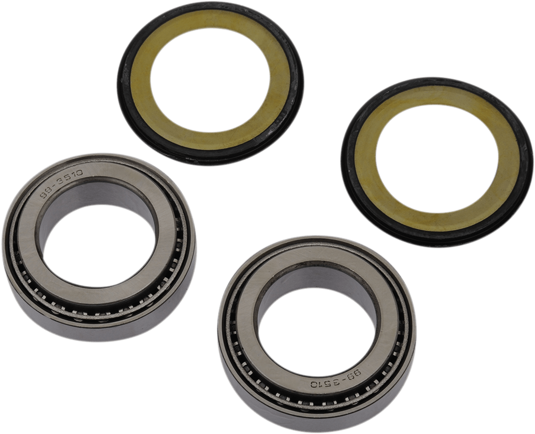 MOOSE OFFROAD Steering Stem Bearing Kit for Honda 22-1077 – Tapered Roller Bearings Replacement - Kelly Motorsports